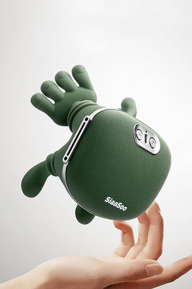 ZenBuddy massage device close-up — smart finger design